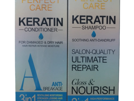 ( Combo) Perfect Care Keratin Shampoo & Conditioner 800ML For Discount