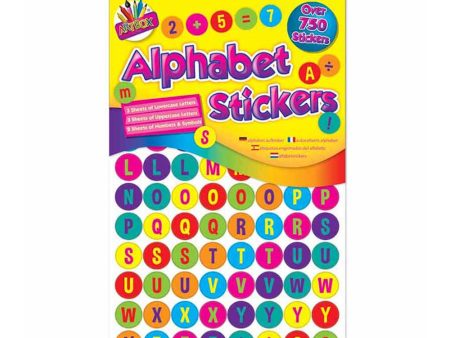 Alphabet Stickers - 750 Stickers Classroom Teacher Motivation Kids School Incentive Online now