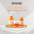 Combo - Dr. Rashel Vitamin C Brightening & Nourishing Body Lotion,  Face Body Scrub & Body Oil Hot on Sale