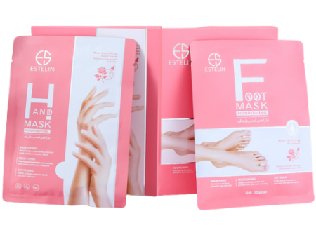 Combo - Estelin Hand & Foot Mask Nourishing Rose For Sale