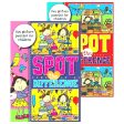 A4 Spot The Difference Activity Book - Assorted Challenging Puzzles Engaging Illustrations High Quality Paper For Cheap