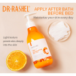 Combo - Dr. Rashel Vitamin C Brightening & Nourishing Body Lotion,  Face Body Scrub & Body Oil Hot on Sale