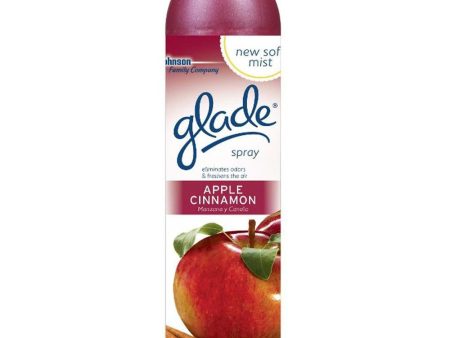 GLADE - AIR FRESHENER - APPLE CINNAMON 8 OZ - 12CT CASE For Cheap