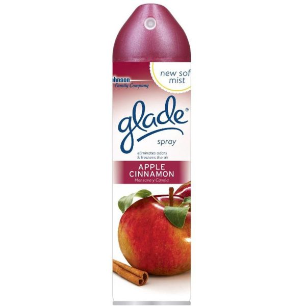 GLADE - AIR FRESHENER - APPLE CINNAMON 8 OZ - 12CT CASE For Cheap