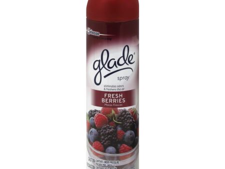 GLADE - AIR FRESHENER - FRESH BERRIES 8 OZ - 12CT CASE Online now