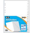 A4 A-Z PP Dividers - Alphabetical Index Organiser Notebook Office Supplies Fashion