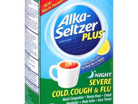 ALKA-SELTZER PLUS POWDER - NIGHT TIME 6 S - 6CT UNIT For Discount