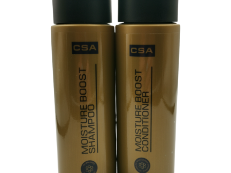 Combo - CSA Moisture Boost Shampoo (PH Balanced) & CSA Moisture Boost Condintioner (Detangling Moisturizing) Online Hot Sale