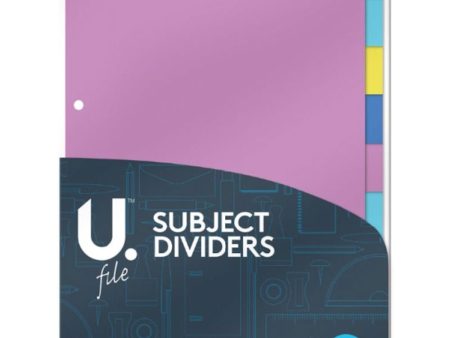 A4 Subject Dividers - 10 Pack Organizational Tools Binders Folders Labelled Tabs Durable Discount