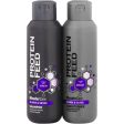 (Combo) Protein Feed WonderCare  Blonde &  Silver Shampoo And Conditioner Supply