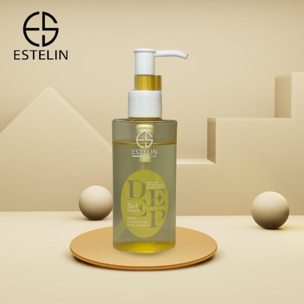 Estelin 3 IN 1 Vitamin C Deep Cleansing Oil -Purifying & Brightening For Discount