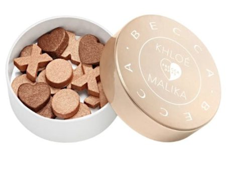 Becca Khloe Malika BFF Glow Letters Baked Highlighter - Makeup Cosmetic Beauty For Discount