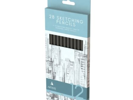 Artist Sketching Pencils 12 Pack – Professional Quality Graphite Pencils for Drawing & Shading | Ideal for Artists & Beginners Online Sale