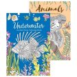 A4 Animals Underwater Colouring Book - Assorted Beautiful Marine Life High Quality For Cheap