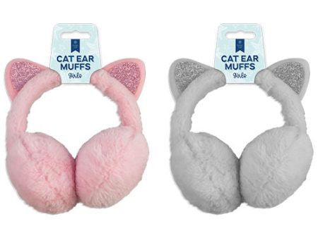 Cat Ear Muffs Single - Assorted Winter Headwear Warm Ear Warmers Cheap