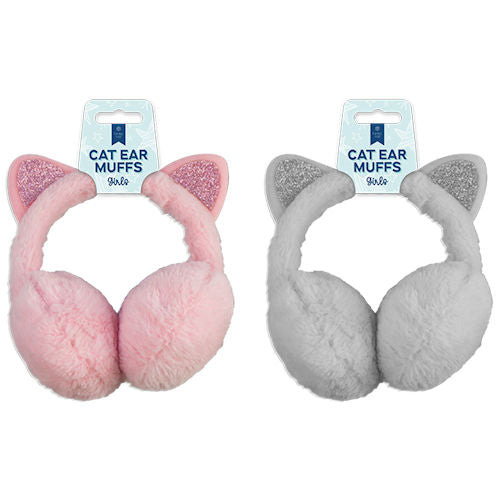 Cat Ear Muffs Single - Assorted Winter Headwear Warm Ear Warmers Cheap