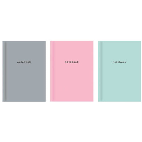 A6 Ruled Hardback Book - Assorted Pastel Colour Notebook Journal Dairy Online now