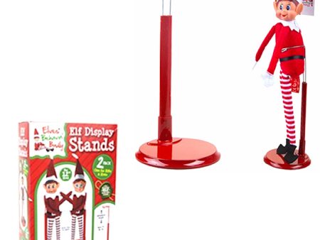 Adjustable Stands for 12  Elf Dolls - Naughty Elves Christmas Festive Kids Pranks Secure For Sale