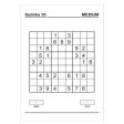 A4 Sudoku Puzzles - Assorted Challenging Puzzles Difficulty Levels High Quality Paper Relaxing Brain Teasers For Sale