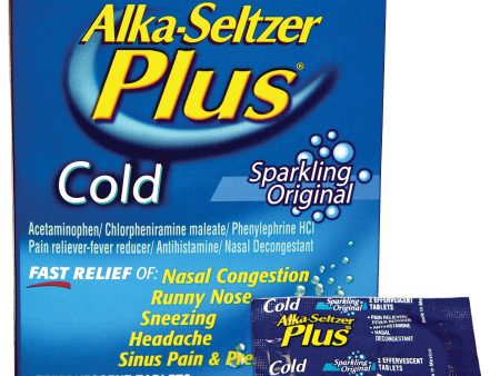 ALKA-SELTZER - PLUS COLD BOX - 72CT Online