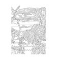 A4 Life On The Savannah Advanced Colouring Book - Wildlife High Quality Relaxing Supply