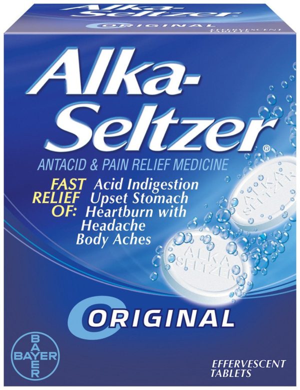 ALKA-SELTZER - ORIGINAL BOX - 116CT Cheap