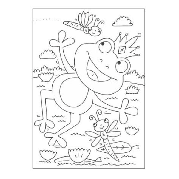 A4 Magical Creatures Colouring Book - Enchanting Mythical Beings High Quality Fantasy For Cheap