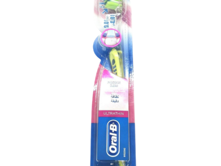 Oral-B Ultrathin Precision Clean Toothbrush - Green Online