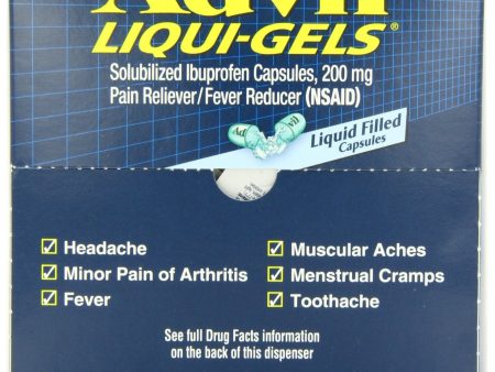 ADVIL - LIQUI-GELS BOX - 50CT 2PK Online Hot Sale