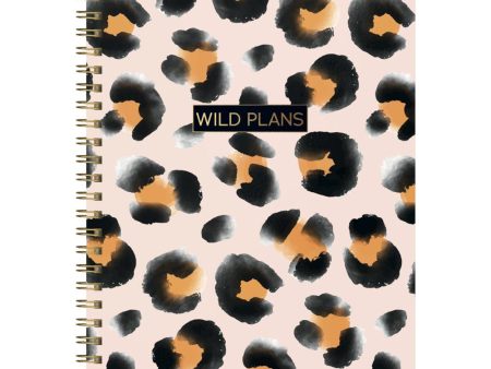 A5 Wild Plans Wiro Notebook - Spiral-Bound Journal Organising Plans Notes Sale