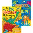 A4 Alien Monsters Dinosaurs Colouring Book - Assorted Kids Children High Quality For Sale