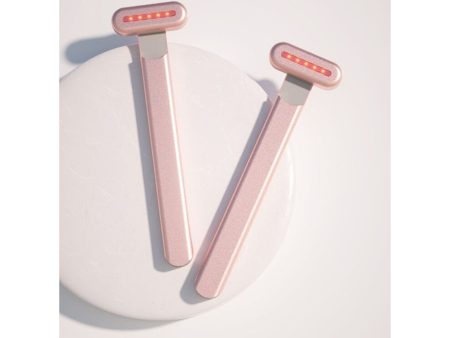 Age-Defying 4-in-1 Facial Skincare Wand  - Pink Online now