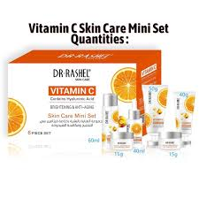 Dr Rashel Vitamin C Brightening & Anti - Aging  Skin Cleansing Mini Set 6 Piece Set Online Sale