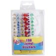 Assorted Jewel Stickers - 120 Pack Craft Supplies Kids DIY Art Kit Online Sale