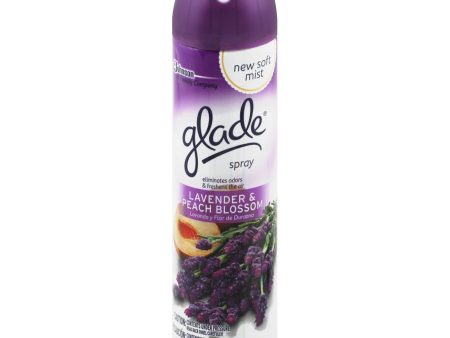 GLADE - AIR FRESHENER - LAVENDER & PEACH 8 OZ - 12CT CASE Online