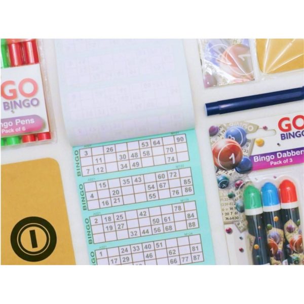 Bingo Tickets - Assorted 20.6cm x 12cm Bingo Games Assorted For Cheap