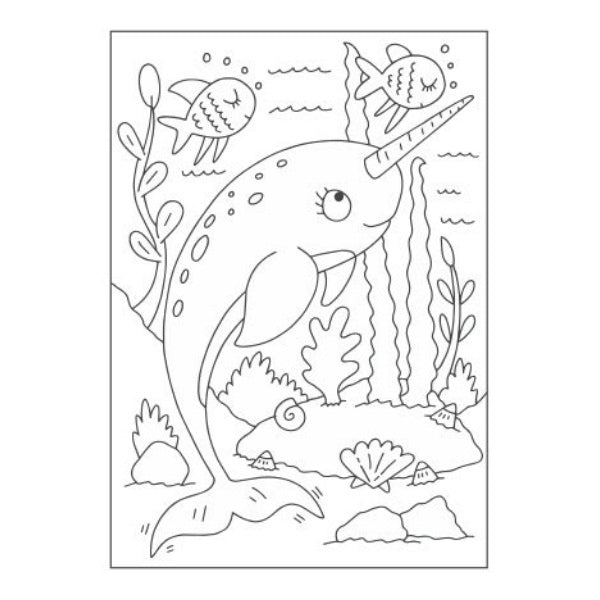 A4 Magical Creatures Colouring Book - Enchanting Mythical Beings High Quality Fantasy For Cheap