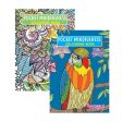 A6 Pocket Colouring Book Mindfulness – Assorted Designs for Relaxation & Stress Relief | Portable & Ideal for Travel on Sale