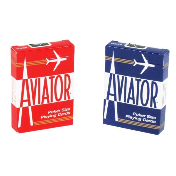 AVIATOR PLAYING CARDS - 12CT BOX For Cheap