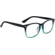 CSA Blue Light Blocking Glasses Black   Green 8082 C4 For Discount