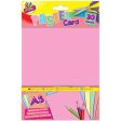 A5 Pastel Card Assorted - 30 Sheets Light Colours Plain Craft Paper Scrapbooking Creative DIY For Cheap