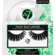 W7 Cosmetics Faux Silk False Fake Eyelashes - Electra Reusable Lightweight Natural Look Adhesive Included Online Hot Sale