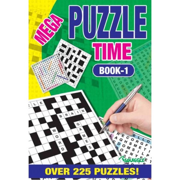 A5 Puzzle Time Book - Compact Size Puzzles Entertainment Online Sale