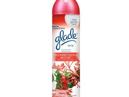 GLADE - AIR FRESHENER - RED HONEYSUCKLE & NECTAR 8 OZ - 12CT CASE Supply