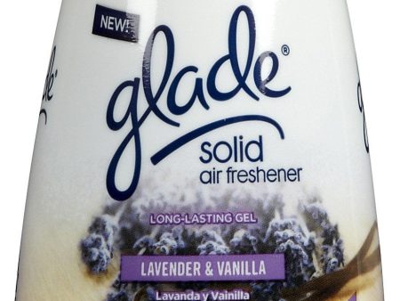 GLADE - SOLID - LAVENDER & VANILLA 6 OZ - 12CT CASE Supply