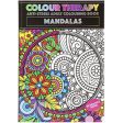 A4 Mandalas Colouring Book - Colour Therapy Relaxing Adult Colouring Book Online