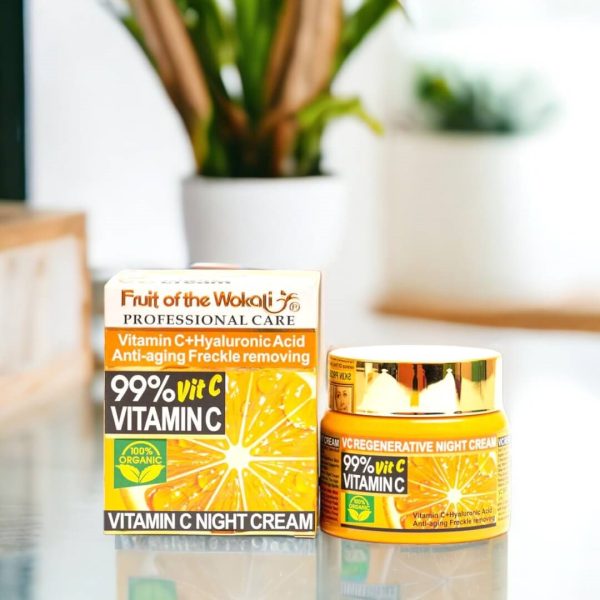 Fruit of the Wokali 99% vitamin C Night Cream Online now