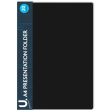 A4 Presentation Folder - Single Black Presentations Reports Online now