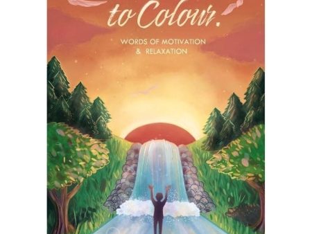 A4 Inspirational Quotes Colouring Book - Motivational Messages Relaxing Art Therapy High Quality Discount