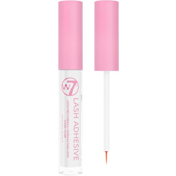 W7 Cosmetics False Eyelash Glue - Clear Long Lasting Waterproof Secure Hold Easy Application For Cheap